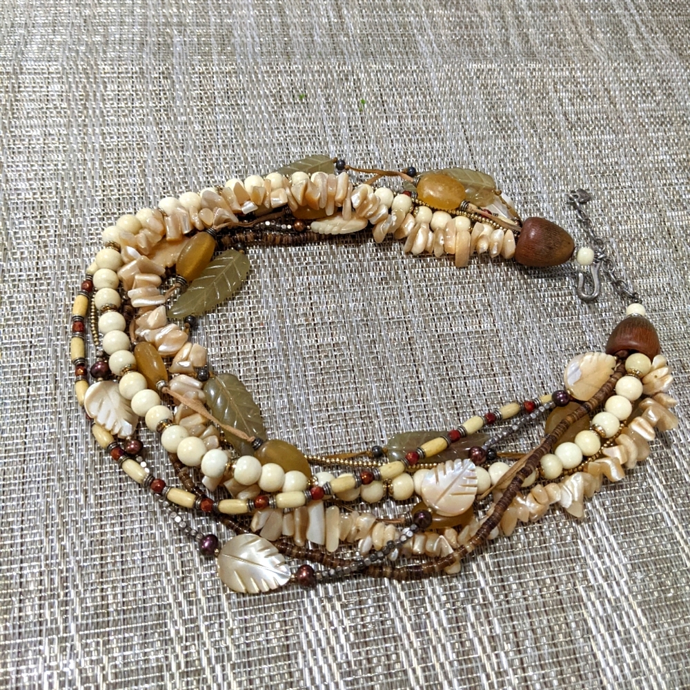 CAROLEE Fine Jewelry Collection 🔥 Genuine Pearls, Semi Precious Stones Necklace
